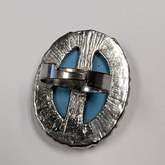 VTG CHUNKY CAMEO RING - Picture 4 of 6